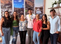 Geane Vincler recebe aluno Cardosense medalhista em olimpíada nacional de educação financeira