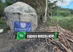 Produção ilegal de carvão é flagrada na zona rural de Cardoso Moreira